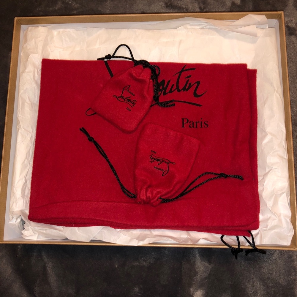 COPY - Christian Louboutins So Me Spike Sandal Sz. 39 - Picture 3 of 6